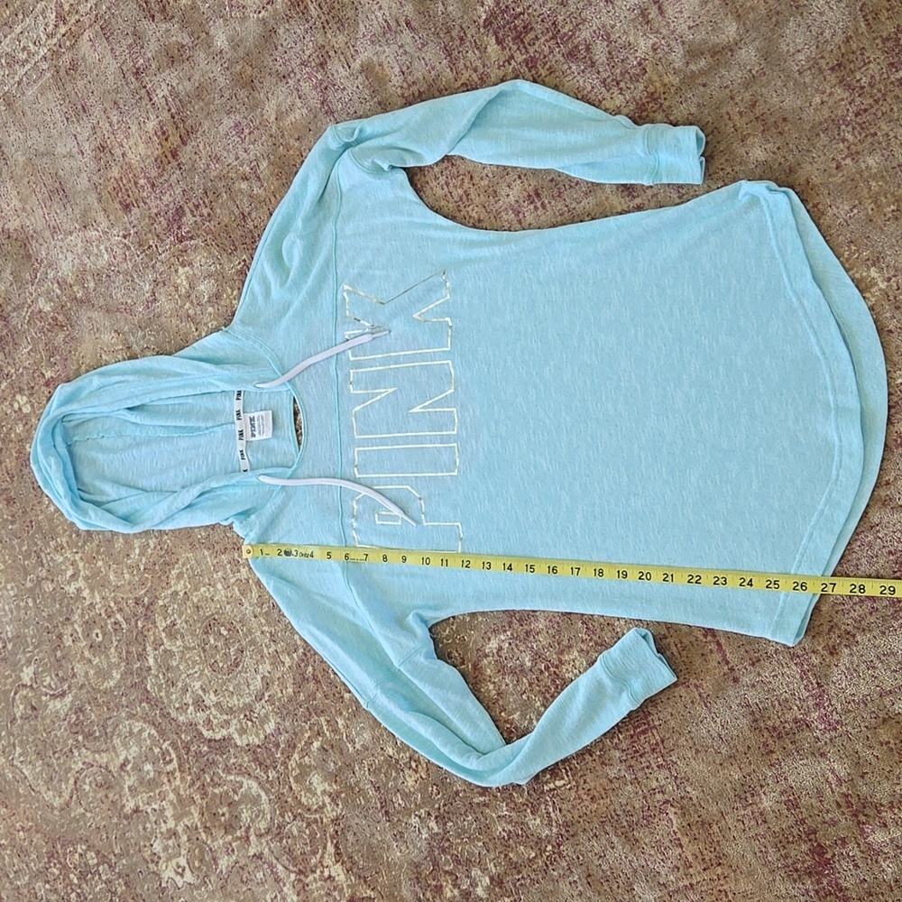 Victoria's Secret PINK Open Back Hoodie Sweatshirt